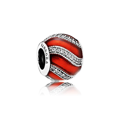 Pandora Red Adornment Charm