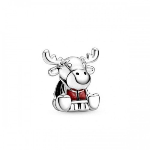 Pandora Canada Moose Maple Leaf Charm