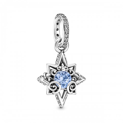 Pandora Disney Cinderella Blue Star Charm Pendant