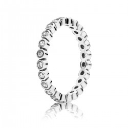 Pandora Alluring Petite Brilliant Stackable Ring Pandora Alluring Petite Brilliant Stackable Ring