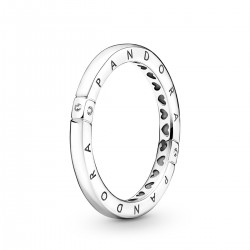 Pandora Logo & Hearts Ring Pandora Logo & Hearts Ring