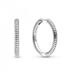 Pandora Moments Charm Hoop Earrings