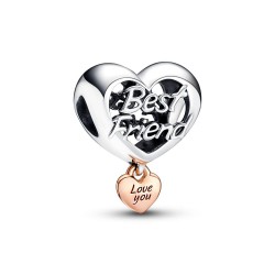 Pandora Love You Best Friend Heart Charm Pandora Love You Best Friend Heart Charm