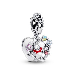 Pandora Disney Winnie the Pooh & Piglet Double Dangle Charm Pandora Disney Winnie the Pooh & Piglet Double Dangle Charm