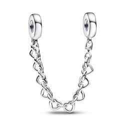 Pandora Linked Hearts Safety Chain Pandora Linked Hearts Safety Chain