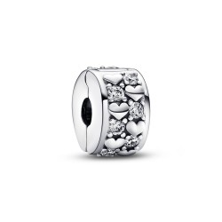 Pandora Infinite Hearts Sparkling Clip Charm Pandora Infinite Hearts Sparkling Clip Charm