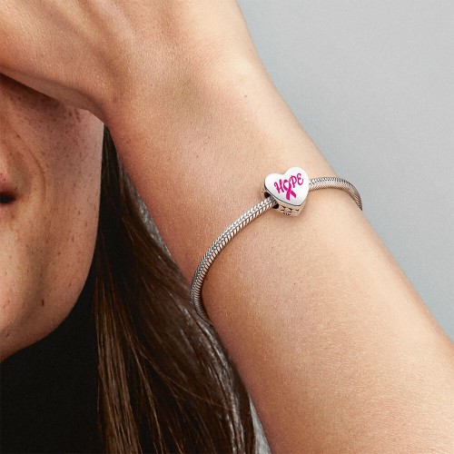 Pandora Hope Pink Ribbon Charm Pandora Hope Pink Ribbon Charm