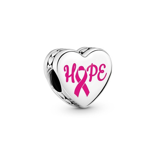 Pandora Hope Pink Ribbon Charm Pandora Hope Pink Ribbon Charm