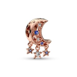 Pandora Star & Crescent Moon Charm Pandora Star & Crescent Moon Charm
