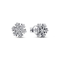 Pandora Sparkling Snowflake Stud Earrings Pandora Sparkling Snowflake Stud Earrings
