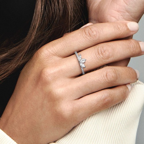 Pandora Sparkling Herbarium Cluster Ring Pandora Sparkling Herbarium Cluster Ring