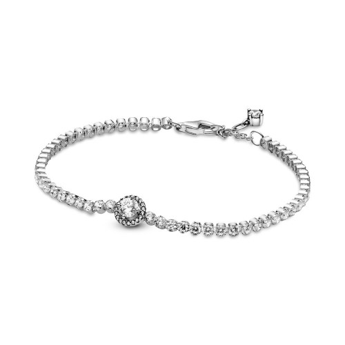 Pandora Sparkling Halo Tennis Bracelet Pandora Sparkling Halo Tennis Bracelet
