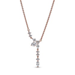 Pandora Sparkling Herbarium Cluster Drop Collier Necklace Pandora Sparkling Herbarium Cluster Drop Collier Necklace