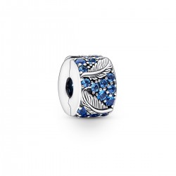 Pandora Curved Feather & Pavé Clip Charm Pandora Curved Feather & Pavé Clip Charm