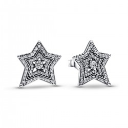 Pandora Celestial Asymmetric Star Stud Earrings Pandora Celestial Asymmetric Star Stud Earrings