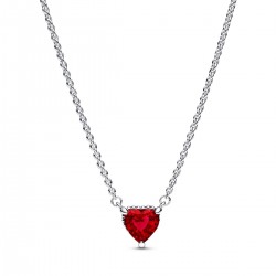 Pandora Sparkling Heart Halo Pendant Collier Necklace Pandora Sparkling Heart Halo Pendant Collier Necklace