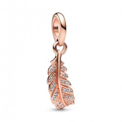 Pandora Floating Curved Feather Dangle Charm Pandora Floating Curved Feather Dangle Charm