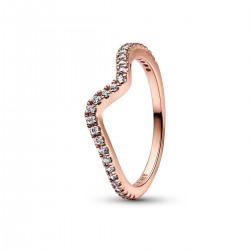 Pandora Sparkling Wave Ring Pandora Sparkling Wave Ring