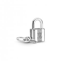 Pandora Padlock and Key Dangle Charm Pandora Padlock and Key Dangle Charm