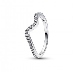 Pandora Sparkling Wave Ring Pandora Sparkling Wave Ring