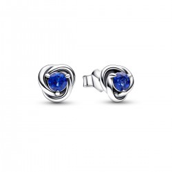 Pandora September Birthstone Eternity Circle Stud Earrings Pandora September Birthstone Eternity Circle Stud Earrings