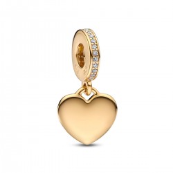 Pandora Engravable Heart Tag Dangle Charm Pandora Engravable Heart Tag Dangle Charm