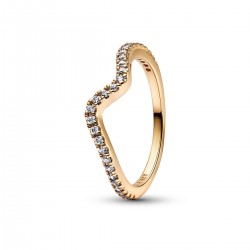 Pandora Sparkling Wave Ring Pandora Sparkling Wave Ring
