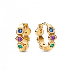 Pandora Marvel The Avengers Infinity Stones Hoop Earrings