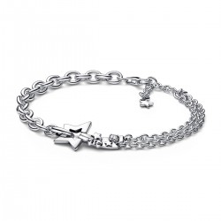 Pandora Shooting Star Double Chain Bracelet