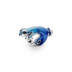 Pandora Metallic Blue Gecko Charm Pandora Metallic Blue Gecko Charm