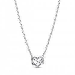 Pandora Sparkling Infinity Heart Collier Necklace