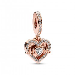 Pandora Heart & Mum Dangle Charm Pandora Heart & Mum Dangle Charm