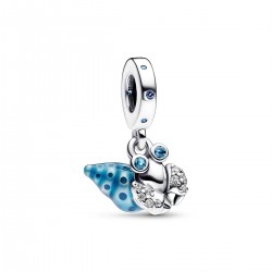 Pandora Glow-in-the-dark Hermit Crab Dangle Charm Pandora Glow-in-the-dark Hermit Crab Dangle Charm