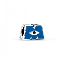 Pandora Disney Pixar Monsters, Inc. Logo M Charm Pandora Disney Pixar Monsters, Inc. Logo M Charm