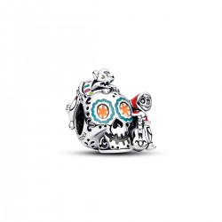 Pandora Disney Pixar Coco Miguel & Dante Skull Glow-in-the-dark Charm Pandora Disney Pixar Coco Miguel & Dante Skull Glow-in-the-dark Charm