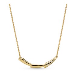 Pandora Flower Stem Necklace