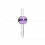 Pandora Poetic Droplet Ring, Purple CZ Pandora Poetic Droplet Ring, Purple CZ