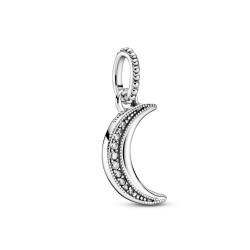 Pandora Sparkling Crescent Moon Pendant