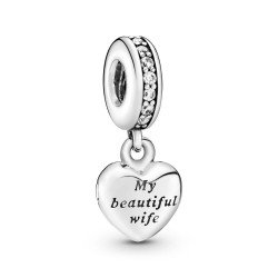 Pandora My Beautiful Wife Dangle Charm