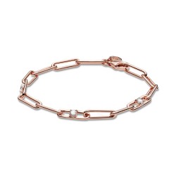 Pandora Link Chain & Stones Bracelet
