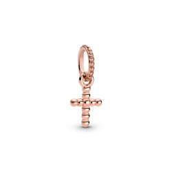 Pandora Beaded Cross Dangle Charm