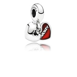 Pandora Disney, Mickey & Minnie Dangle Charm