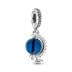 Pandora Blue Globe Dangle Charm Pandora Blue Globe Dangle Charm