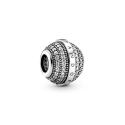 Pandora Pave & Logo Charm Pandora Pave & Logo Charm