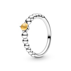 Pandora November Honey Beaded Ring