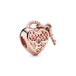 Pandora Love You Heart Padlock Charm Pandora Love You Heart Padlock Charm