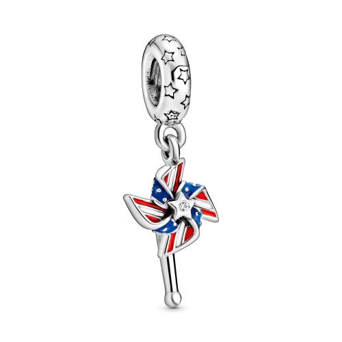 Pandora American Pinwheel Dangle Charm Pandora American Pinwheel Dangle Charm