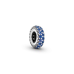 Pandora Blue Sparkle Spacer Charm