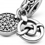 Pandora Knotted Hearts Dangle Charm Pandora Knotted Hearts Dangle Charm