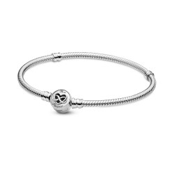 Pandora Moments Heart Infinity Clasp Snake Chain Bracelet Pandora Moments Heart Infinity Clasp Snake Chain Bracelet